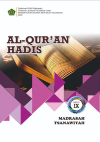 Image of AL-QUR'AN HADIS KELAS IX